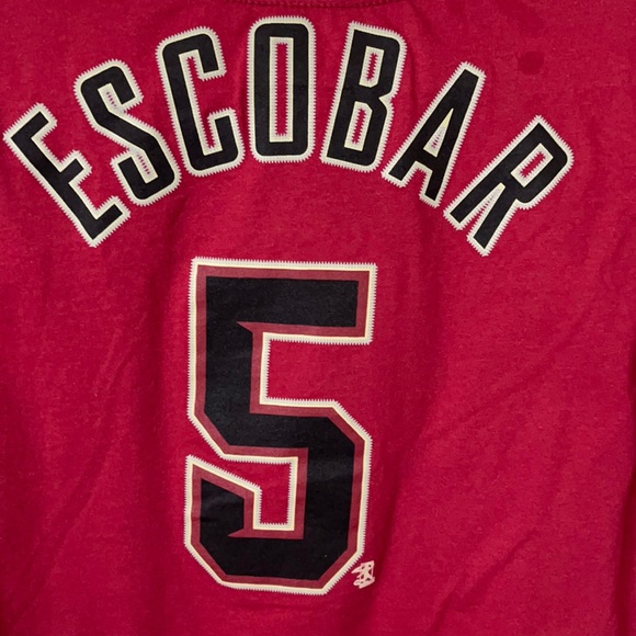 AZ D-backs 5 Escobar Short Sleeve Baseball Tee - Picture 8 of 10